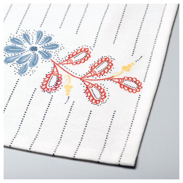 Полотенце кухонное ФИНСТИЛТ, разноцветный (50x70 см) - схема-чертеж с размерами