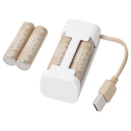 Зарядное устройство+4 аккумулятора ВИННИНГЕ / ЛАДДА