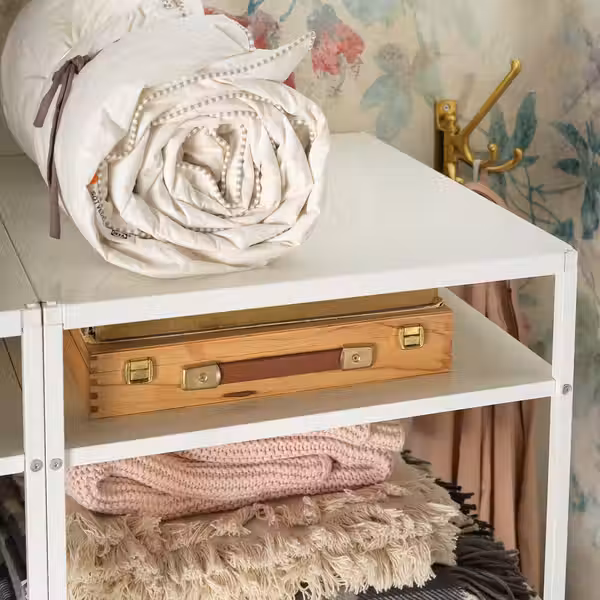 JONAXEL Верхняя полка для рамы - белый 50x51 см - фото 2