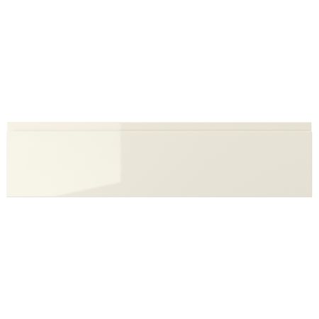 Фронтальная панель ящика, глянцевый светло-бежевый, 80x20 см IKEA VOXTORP ВОКСТОРП 303.211.65