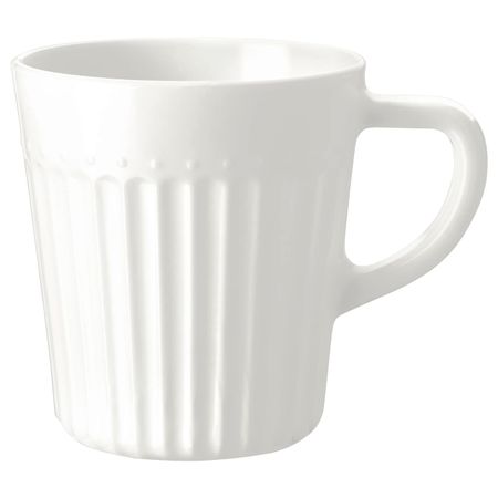 Кружка, белый 25 сл IKEA САННИНГ 303.784.73