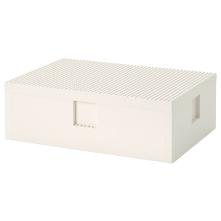LEGO® контейнер с крышкой 35x26x12 см IKEA BYGGLEK БЮГГЛЕК 704.534.08