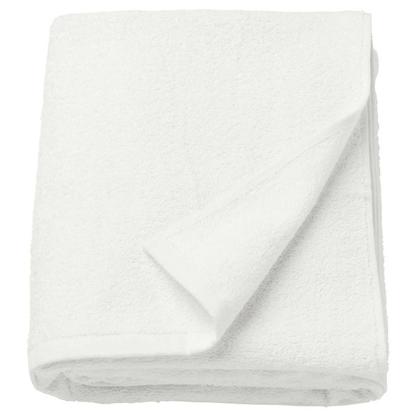 Простыня банная, белый, 100x150 см IKEA ГЭРЕН 003.824.76 - фото 1