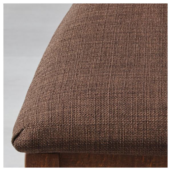 Стул БЁРЬЕ, коричневый, Шифтебу коричневый - схема-чертеж с размерами