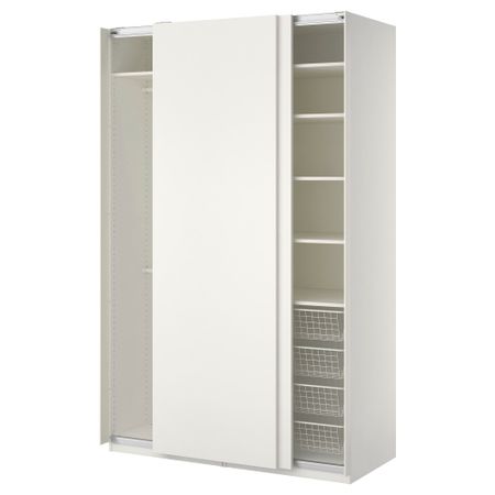 Гардероб ПАКС, белый, Хасвик белый