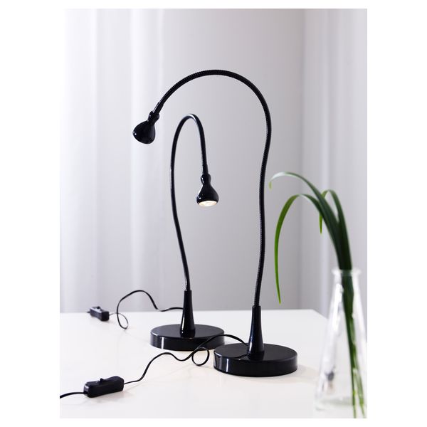 Рабочая лампа, светодиодная ЯНШО, черный (60 см) - фото 4