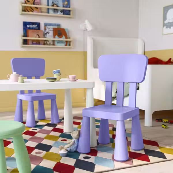 MAMMUT Детский стул - д/дома/улицы/сиреневый - фото 3