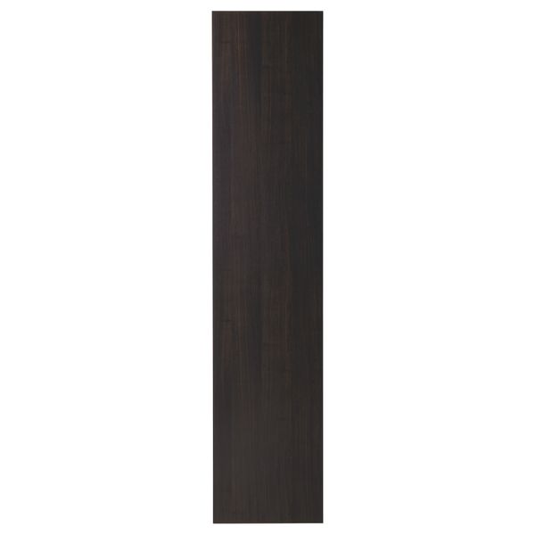 Дверца с петлями ВОЛЬДА, черно-коричневый - схема-чертеж с размерами