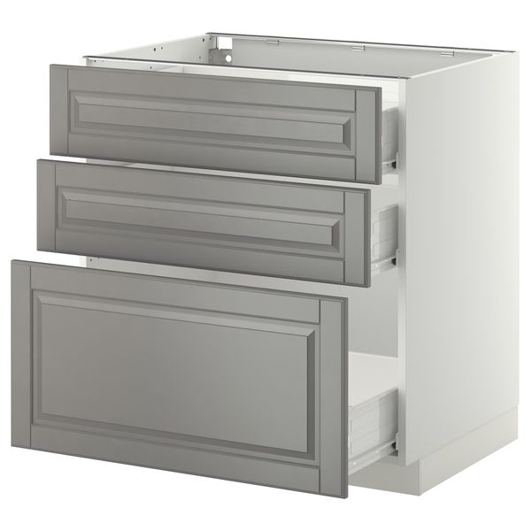 IKEA, вид спереди - схема-чертеж с размерами