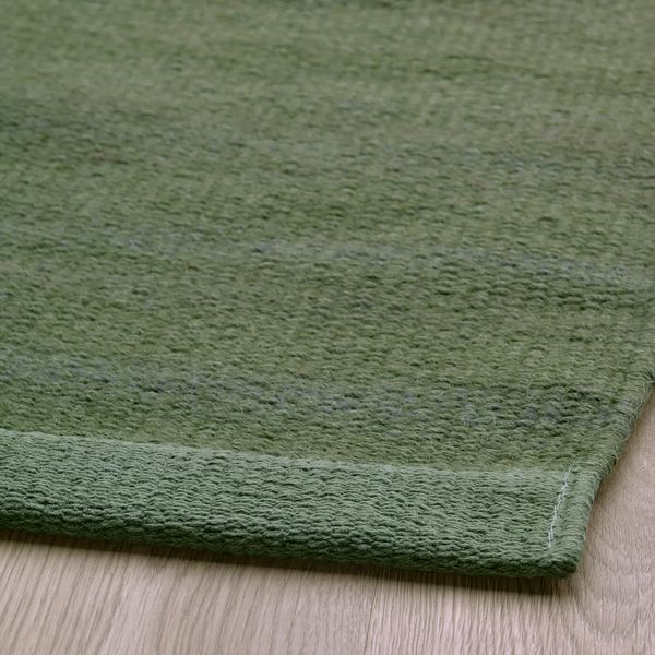 TIDTABELL Ковер, безворсовый - зеленый 133x195 см - фото 2