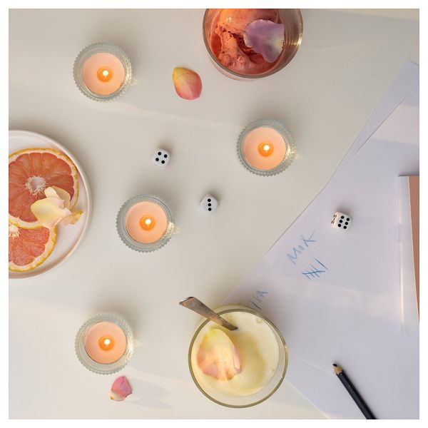 Свеча греющая ароматическая IKEA ÄDELSYRLIG СИРЛИГREN 005.425.59 - фото 4