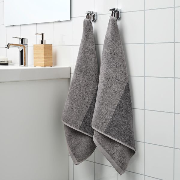 Полотенце, темно-серый/меланж 50x100 см IKEA HIMLEÅN ХИМЛЕОН 004.429.46 - схема-чертеж с размерами