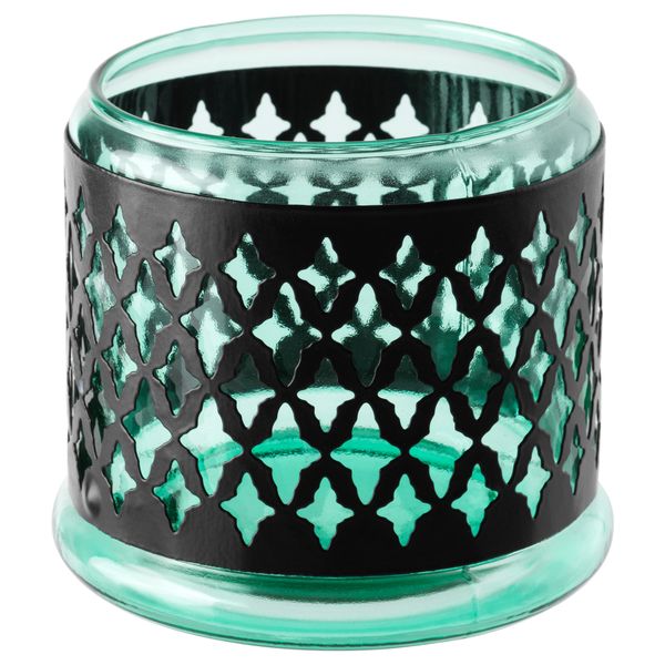 Подсвечник для свечи, греющей свечи СОММАР 2017, зеленый (9.5 см) - фото 1