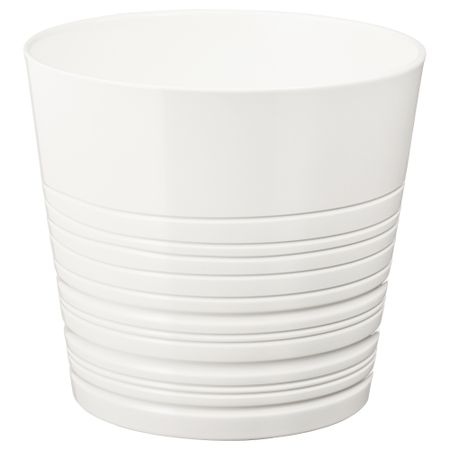 Кашпо, 24 см, белый IKEA MUSKOT 103.081.98