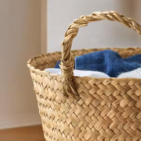 SANDJORD САНДЙОРД Корзина - осока 30x14 см - фото 3