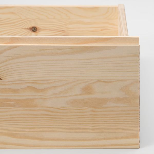 Ящик IKEA, 80x50x18 см, дополнительный ракурс - схема-чертеж с размерами