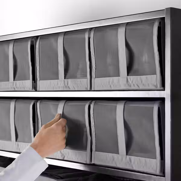 SKUBB Коробка для обуви - темно-серый 22x34x16 см - фото 2