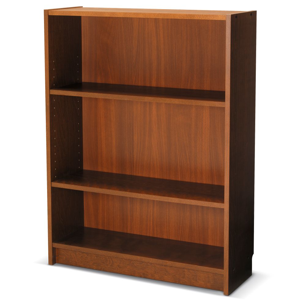 Стеллаж БИЛЛИ, классический коричневый - схема-чертеж с размерами