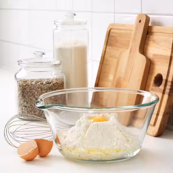 VARDAGEN Миска - прозрачное стекло 26 см - фото 2