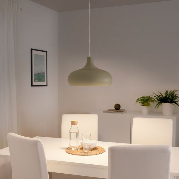 Подвесной светильник, бежевый 50 см IKEA ВЭКШЁ 103.942.90 - фото 2