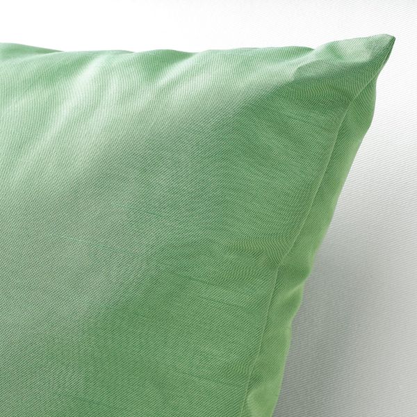 Подушка, классический зеленый 40x40 см IKEA КРОНЭРТ 404.803.14 - схема-чертеж с размерами