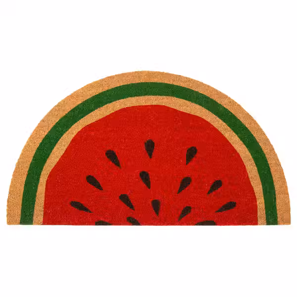 HALLSPÅR ХАЛЛСПОР Придверный коврик - арбуз 50x90 см - фото 1