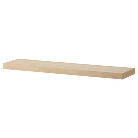 Полка навесная, под беленый дуб 110x26 см IKEA LACK ЛАКК 403.290.24
