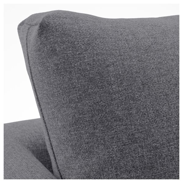 Кресло КОАРП, Гуннаред классический серый, черный - фото 3