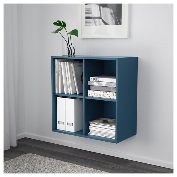 Навесной модуль с 4 отделениями ЭКЕТ, темно-синий (70x35x70 см) - фото 2