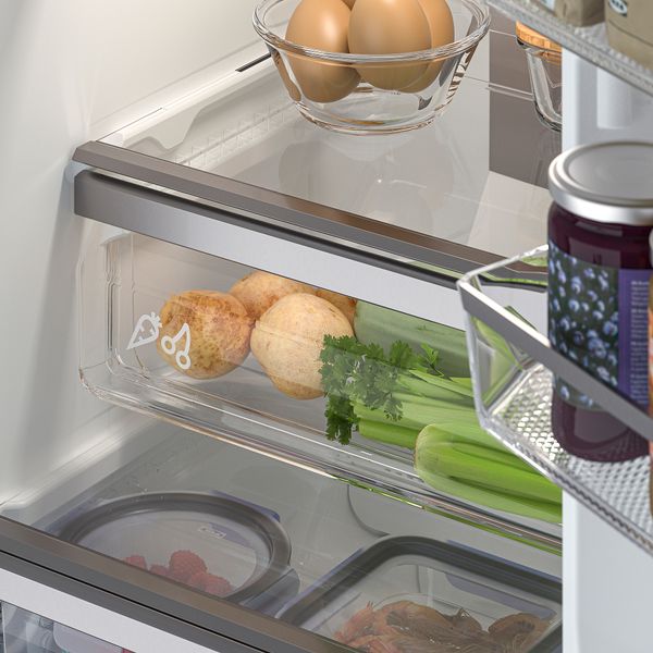 Холодильник морозильник, 219, 83 л, IKEA 500 отдельно стоящий,нержавеющая сталь IKEA MEDGÅNG МЕДГОНГ 504.901.24 - фото 8