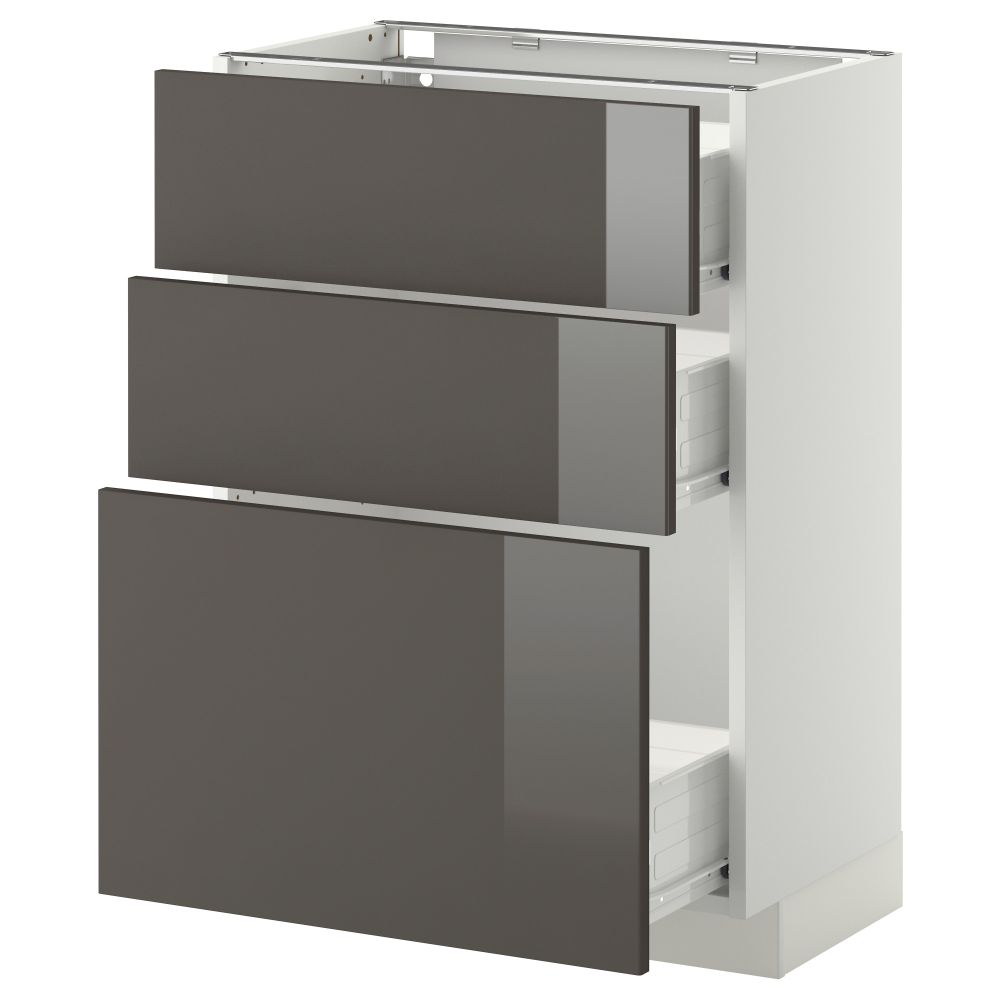 IKEA, вид спереди - схема-чертеж с размерами