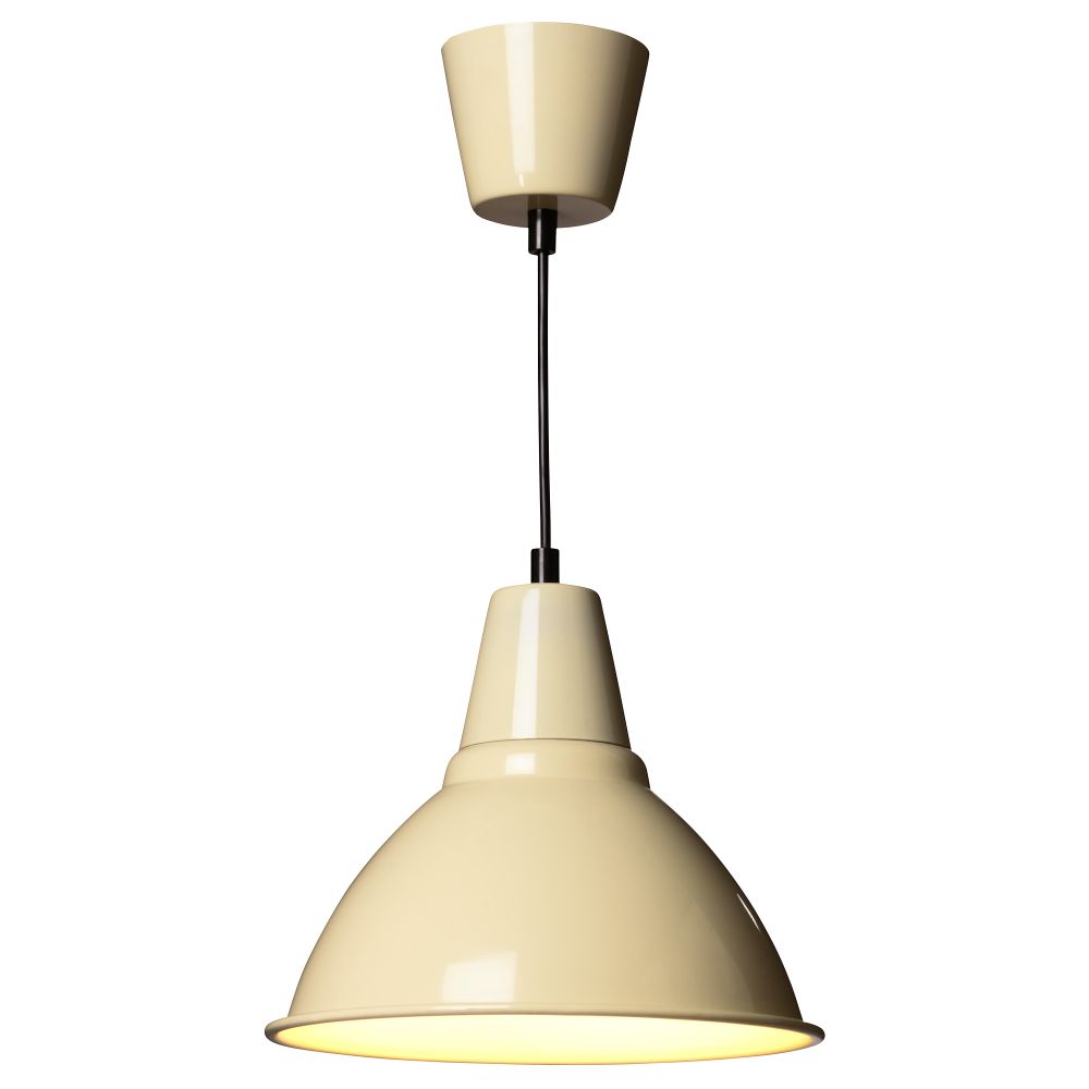 Подвесной светильник ФОТО, бежевый (25 см) - фото 1