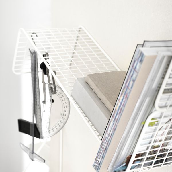 Полка навесная, 60x20 см, белый IKEA SVENSHULT СВЕНСХУЛЬТ 803.999.01 - фото 7