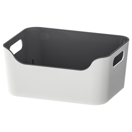 Контейнер, 24x17 см, черный IKEA VARIERA ВАРЬЕРА 804.710.44