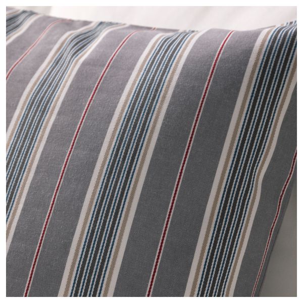 Чехол на подушку ДАГГВИДЕ, серый, разноцветный (50x50 см) - фото 2