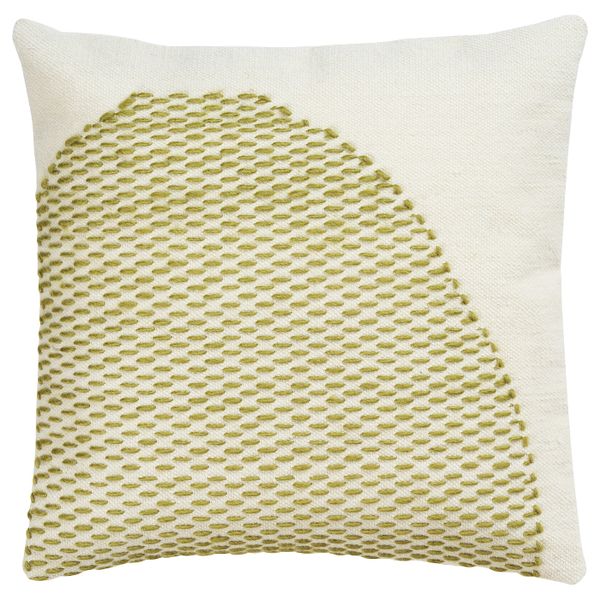 Чехол на подушку, неокрашенный зеленый/ручная работа 50x50 см IKEA LOKALT ЛОКАЛЬТ 104.994.90 - фото 1