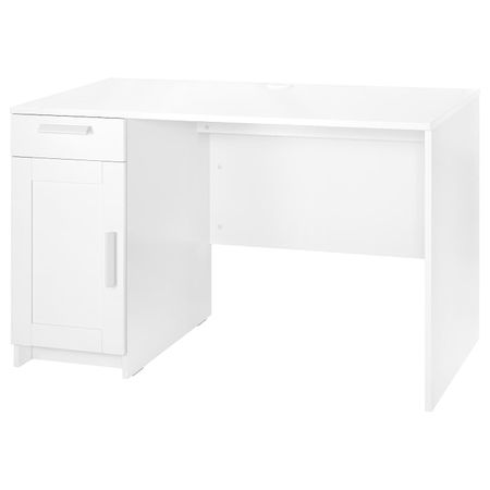 Письменный стол, белый 120x65 см IKEA BRIMNES БРИМНЭС 904.740.23