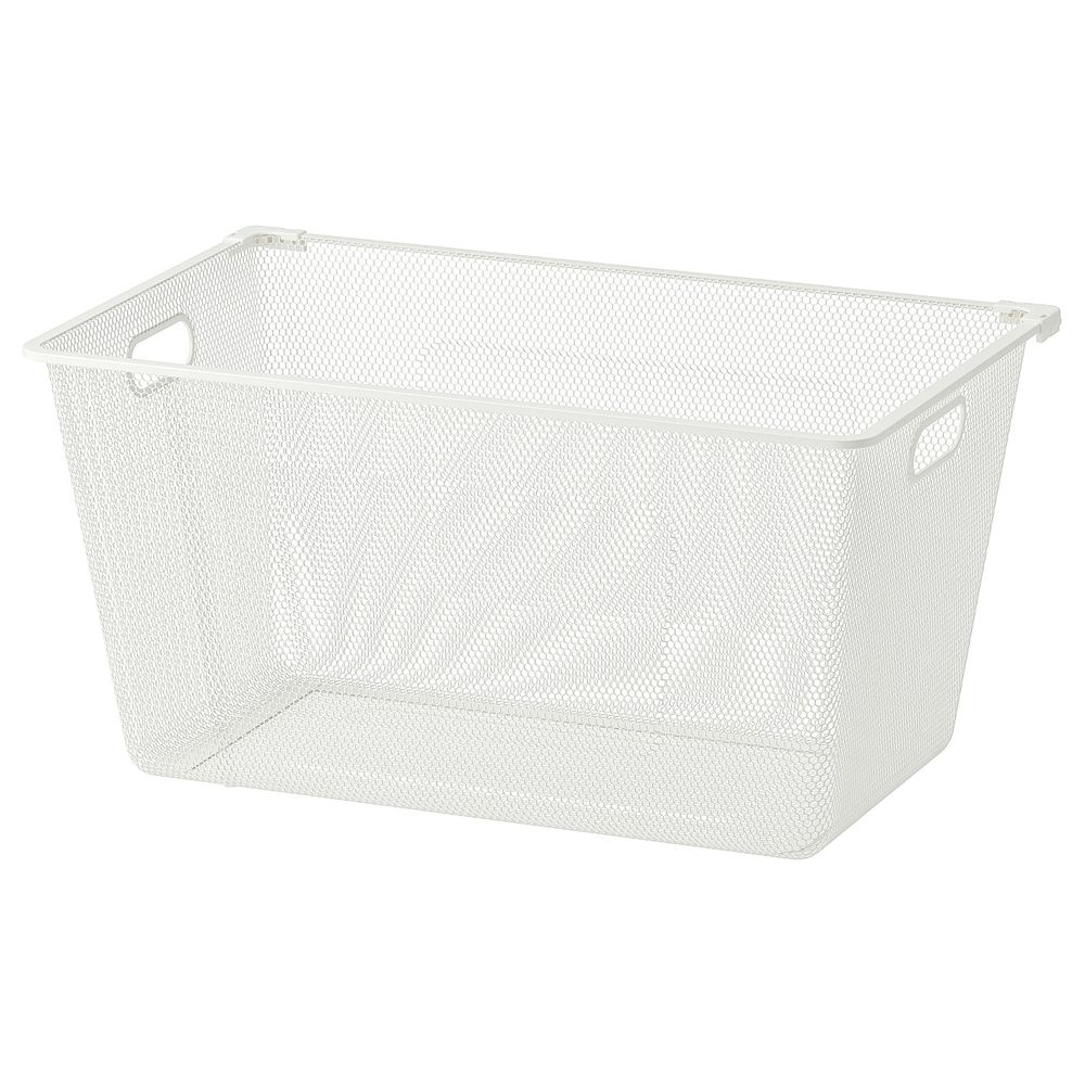 Сетчатая корзина, белый, 38x60x29 см IKEA АЛЬГОТ 803.747.50 - фото 1