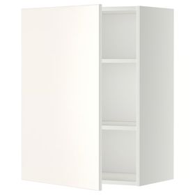METOD Навесной шкаф с полками - белый/Veddinge белый 60x80 см