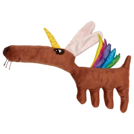 Мягкая игрушка САГОСКАТТ, собака-единорог