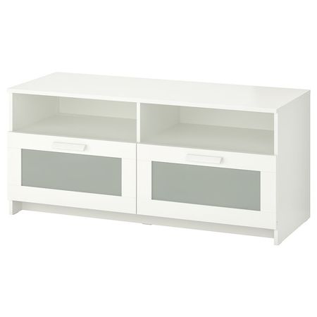 BRIMNES Тумба под ТВ - белый 120x41x53 см