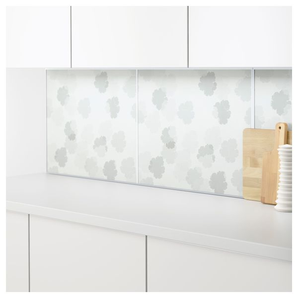 Настенная панель ФАСТБУ, двусторонний белый, лист белый/светло-серый (60x50 см) - фото 5