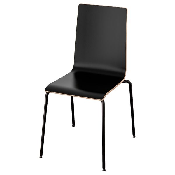 Стул, черный/черный IKEA MARTIN МАРТИН 692.195.29 - фото 1