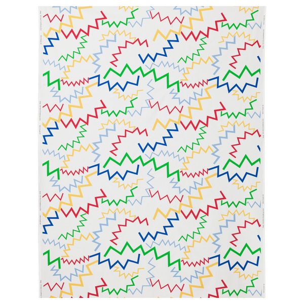 Ткань АВСИКТЛИГ, белый, разноцветный (150 см) - схема-чертеж с размерами