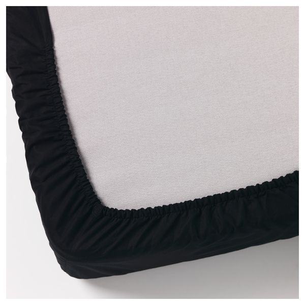 Простыня натяжная ДВАЛА, черный - фото 2