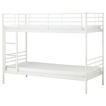 Каркас 2-ярусной кровати СВЭРТА, белый (90x200 см)