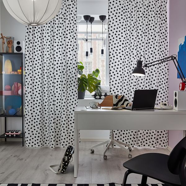 MICKE Письменный стол - белый 142x50 см - фото 6