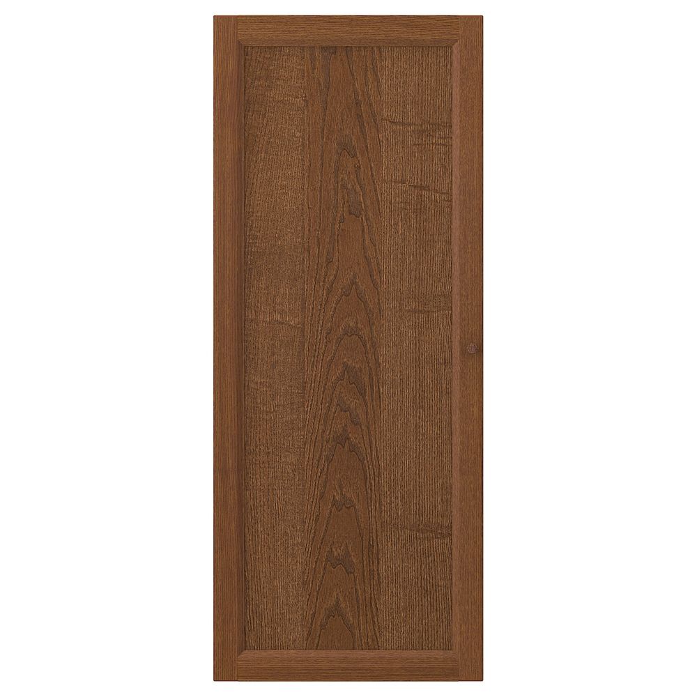 Дверь, коричневый ясеневый шпон 40x97 см IKEA OXBERG ОКСБЕРГ 603.833.93 - схема-чертеж с размерами