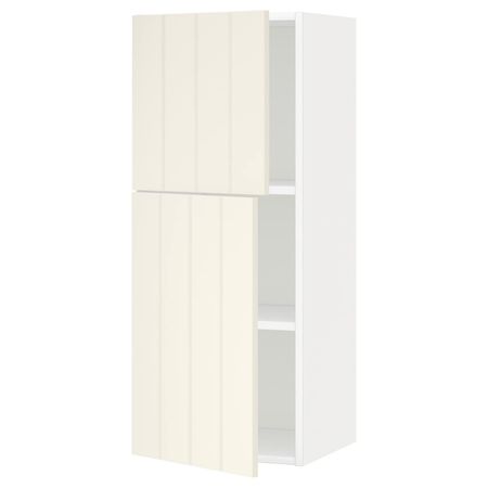 Навесной шкаф с полками, 2 дверцы IKEA METOD МЕТОД 992.264.44