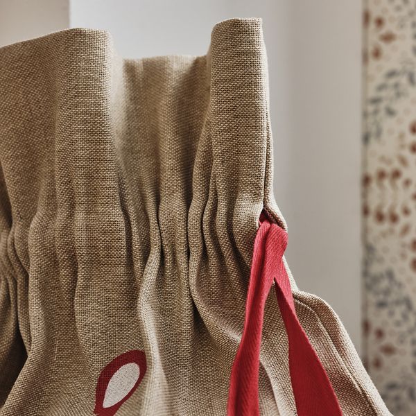 Мешок на завязках, орнамент «Санта Клаус» неокрашенный, 92x56 см IKEA VINTERFINT 505.815.86 - схема-чертеж с размерами